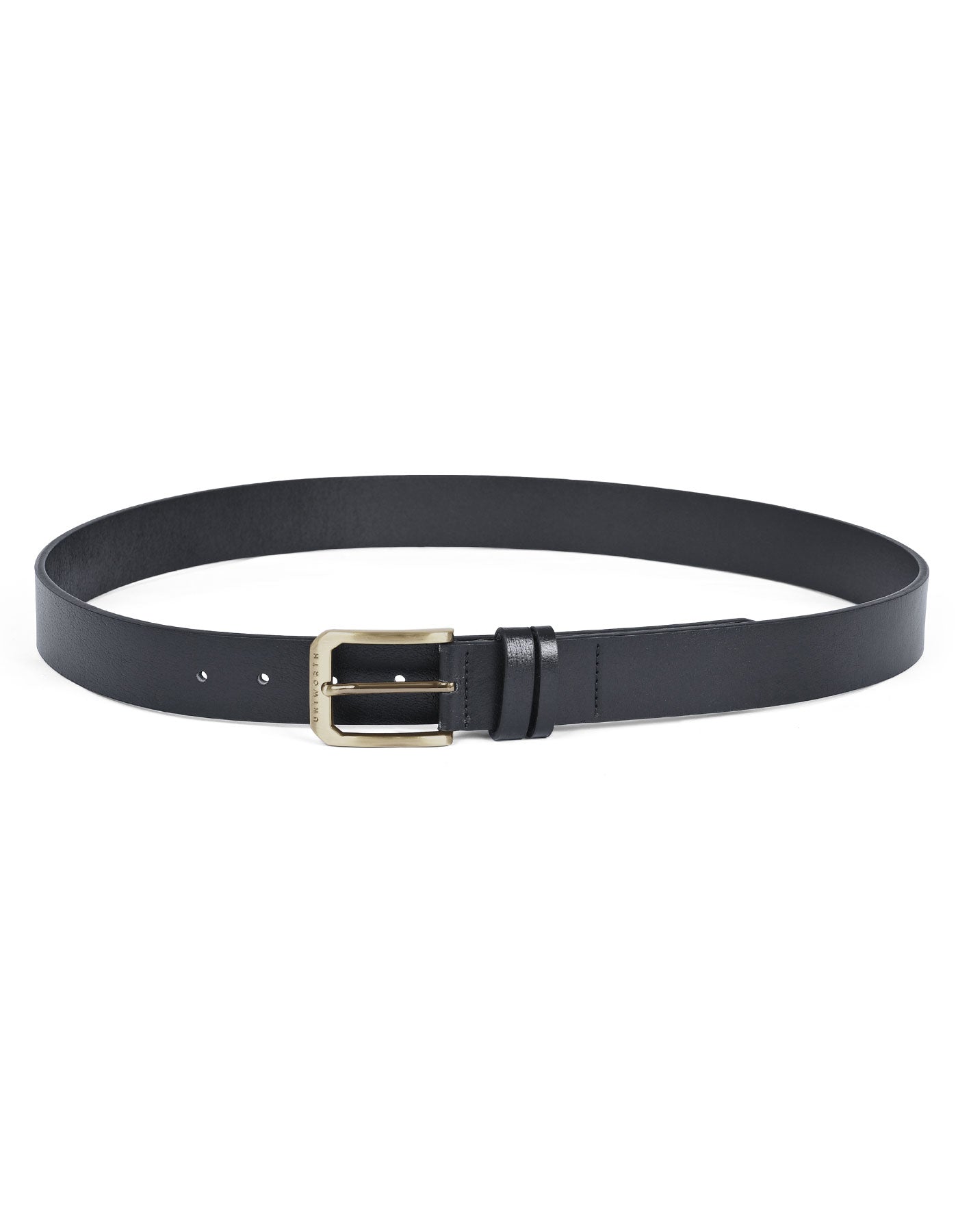 Formal Belt Pin Buckle Black BTF2500 Uniworth Single Side BTF2500-34