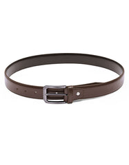 Formal Belt Pin Buckle Brown BTF2508 Uniworth Single Side BTF2508-34