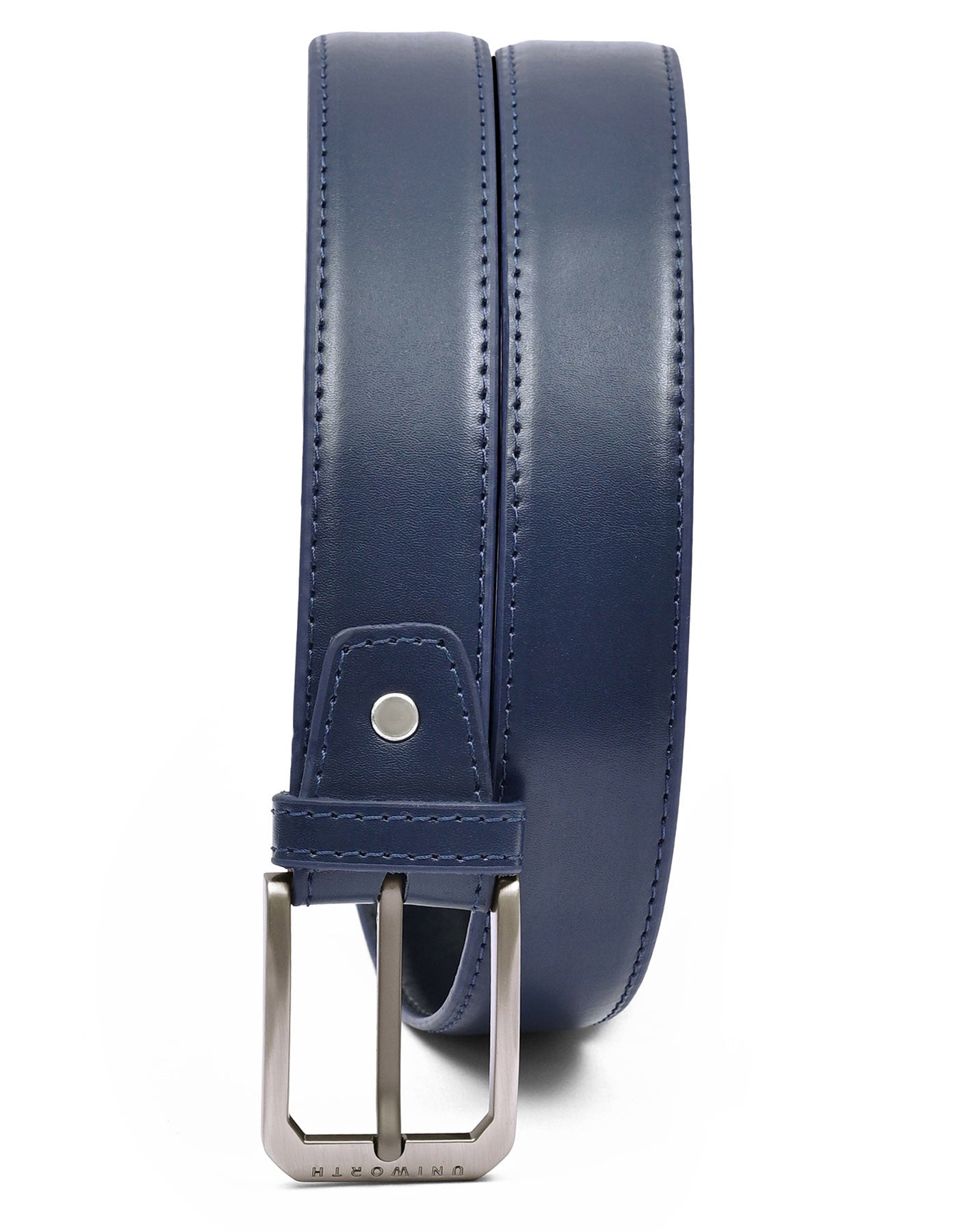 Formal Belt Pin Buckle Navy BTF2509 Uniworth Single Side BTF2509-32