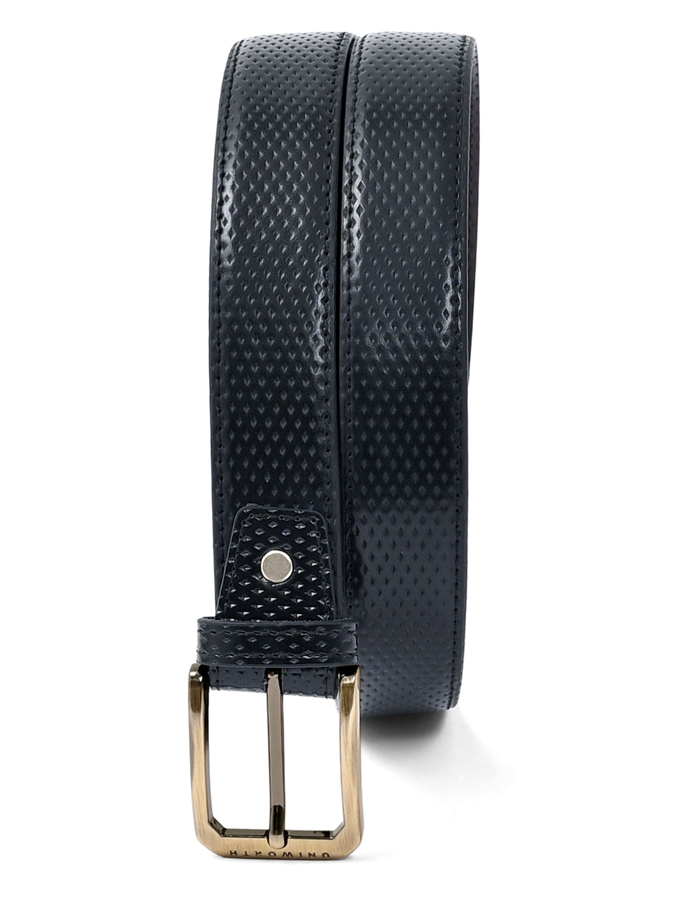 Formal Belt Pin Buckle Brown BTF2511 Uniworth Single Side BTF2511-32