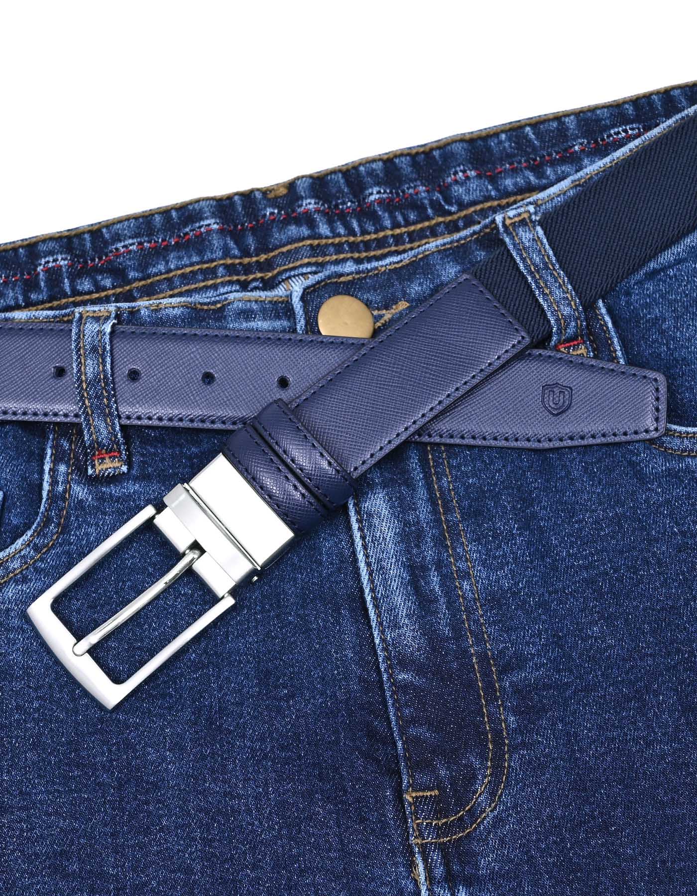 Navy Formal Belt BTF2519-36