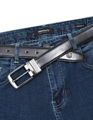 Formal Belt Pin Buckle Black BTF2540 Uniworth Designer Shirt BTF2540-36