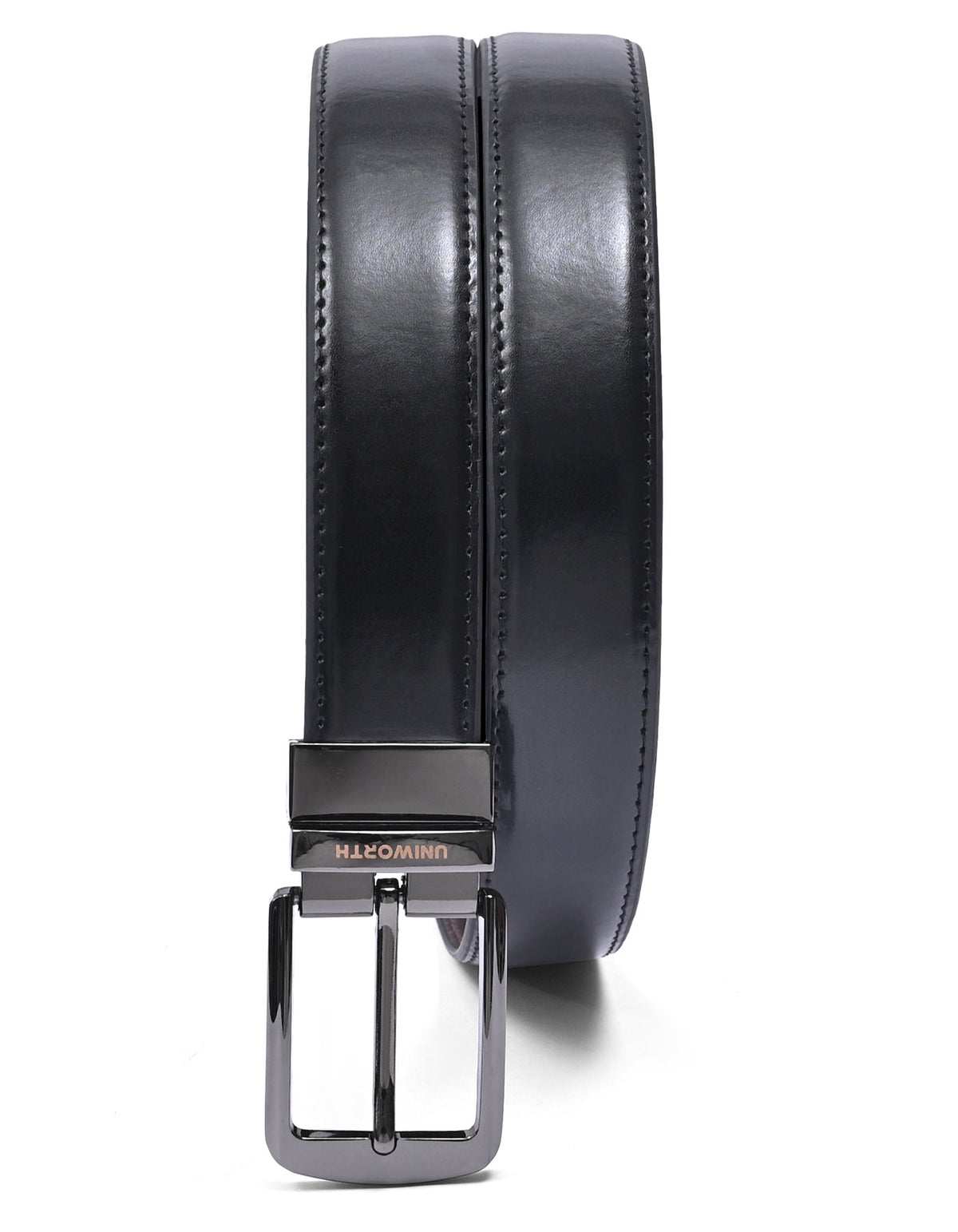 Formal Belt Pin Buckle Black BTF2541 Uniworth Double Side BTF2541-32