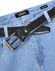 Formal Belt Pin Buckle Black BTF2542 Uniworth Single Side BTF2542-36