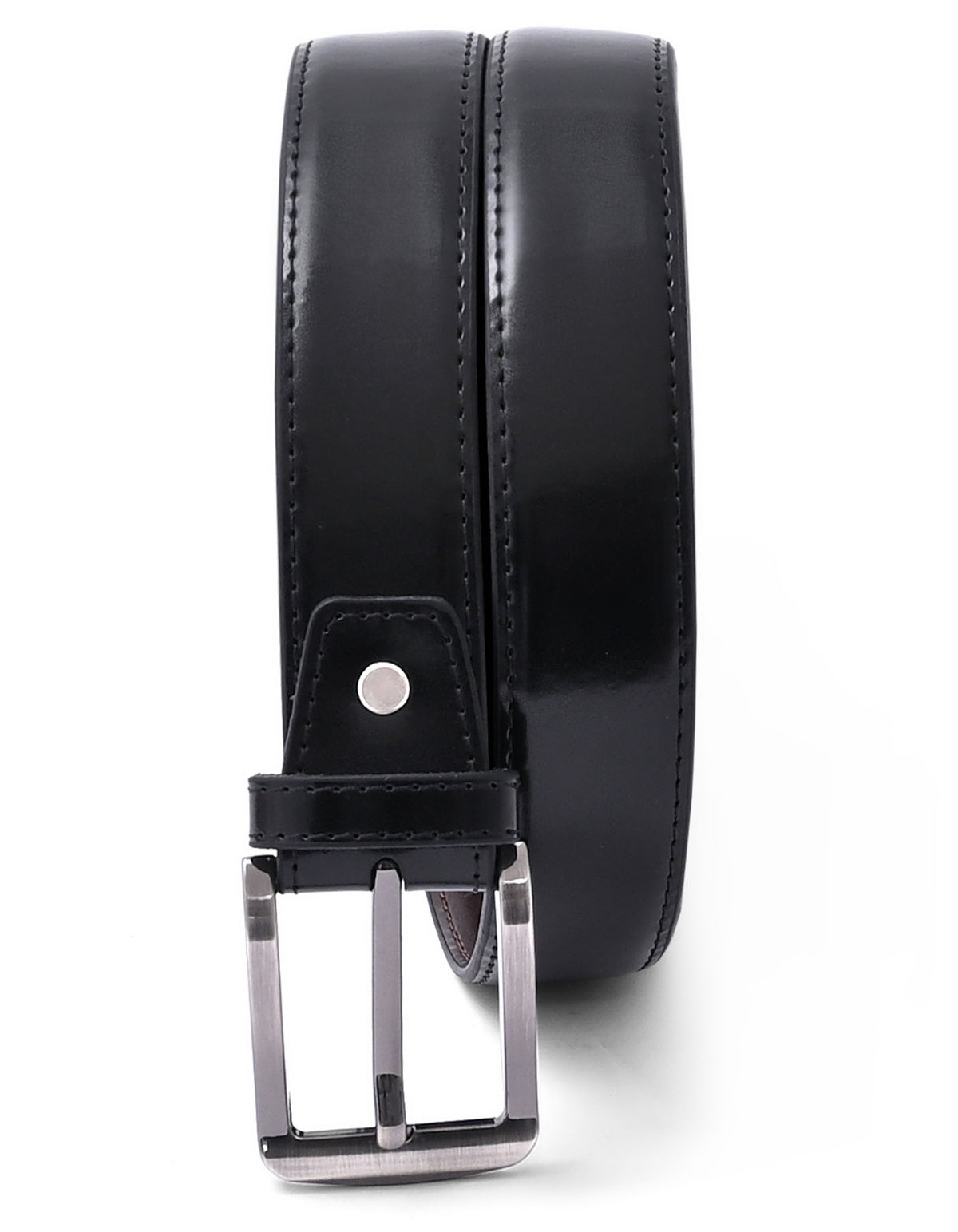 Formal Belt Pin Buckle Black BTF2544 Uniworth Single Side BTF2544-32