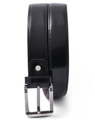 Formal Belt Pin Buckle Black BTF2544 Uniworth Single Side BTF2544-32