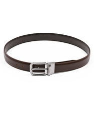 Formal Belt Pin Buckle Brown BTF2601 Uniworth Double Side BTF2601-36