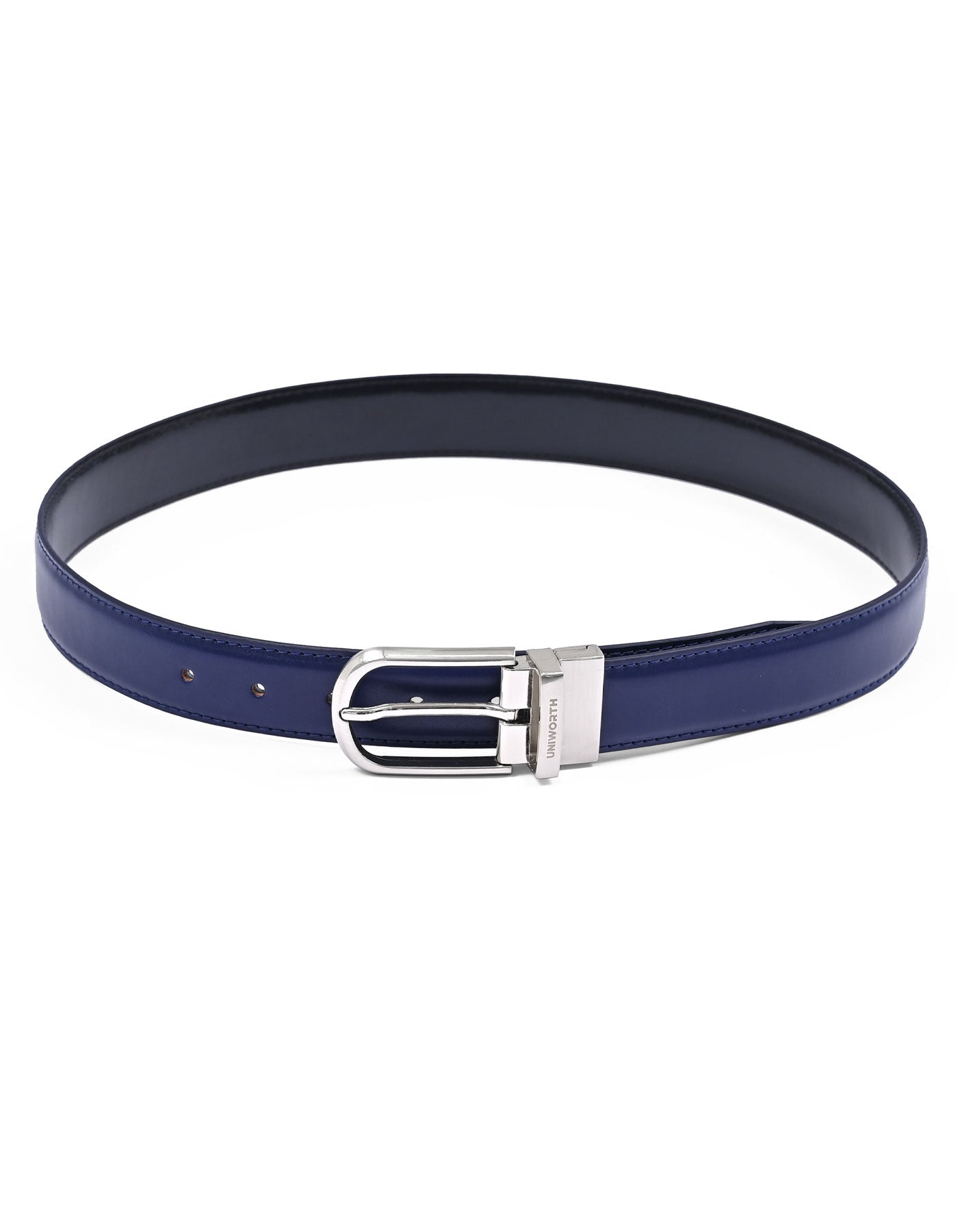 Formal Belt Pin Buckle Navy BTF2602 Uniworth Double Side BTF2602-34