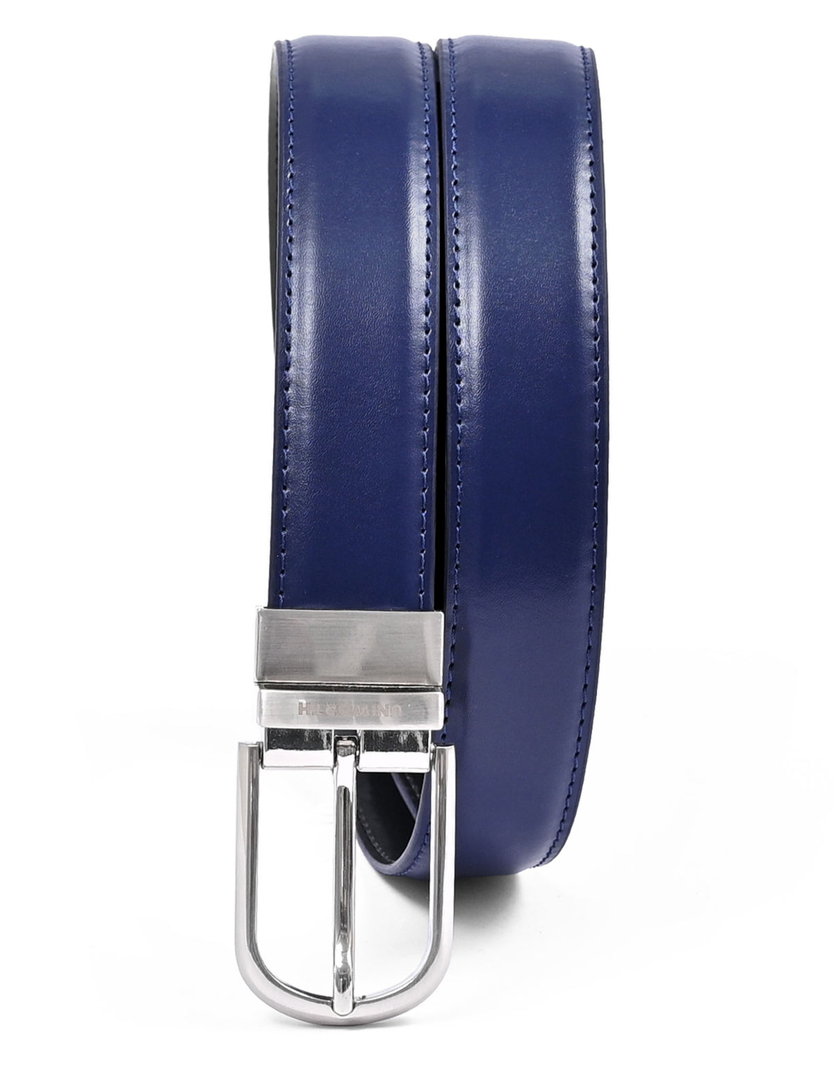 Formal Belt Pin Buckle Navy BTF2602 Uniworth Double Side BTF2602-32