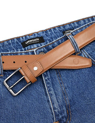Formal Belt Pin Buckle Rust BTF2606 Uniworth Single Side BTF2606-36