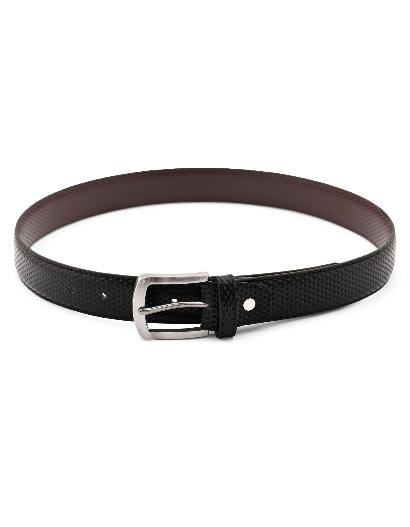 Formal Belt Pin Buckle Black BTF2609 Uniworth Single Side BTF2609-34