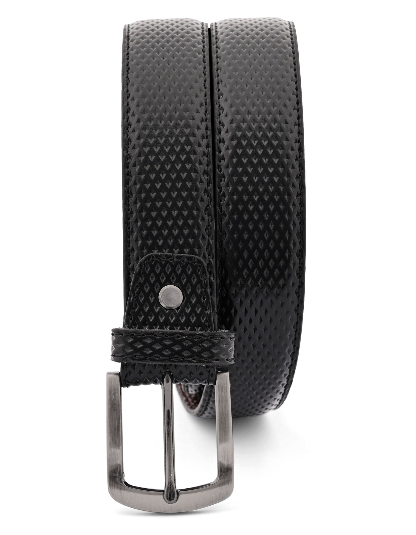 Formal Belt Pin Buckle Black BTF2609 Uniworth Single Side BTF2609-32