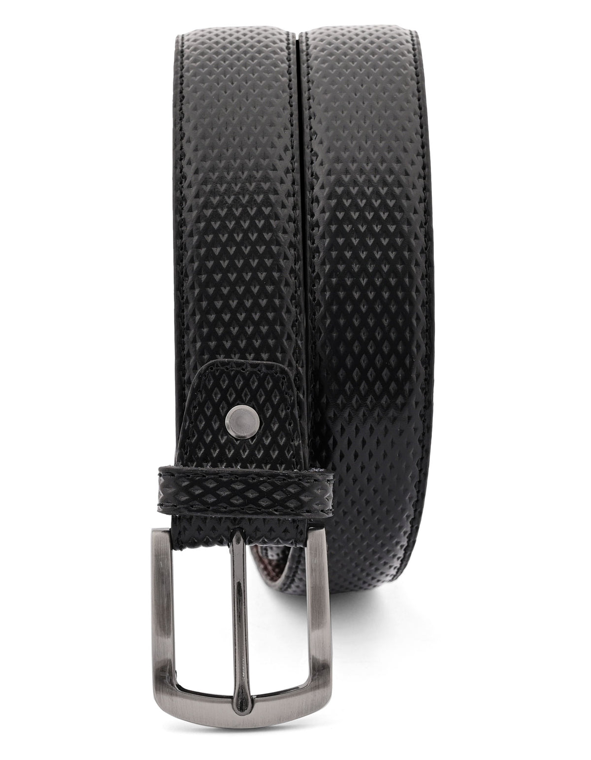 Formal Belt Pin Buckle Black BTF2609 Uniworth Single Side BTF2609-32