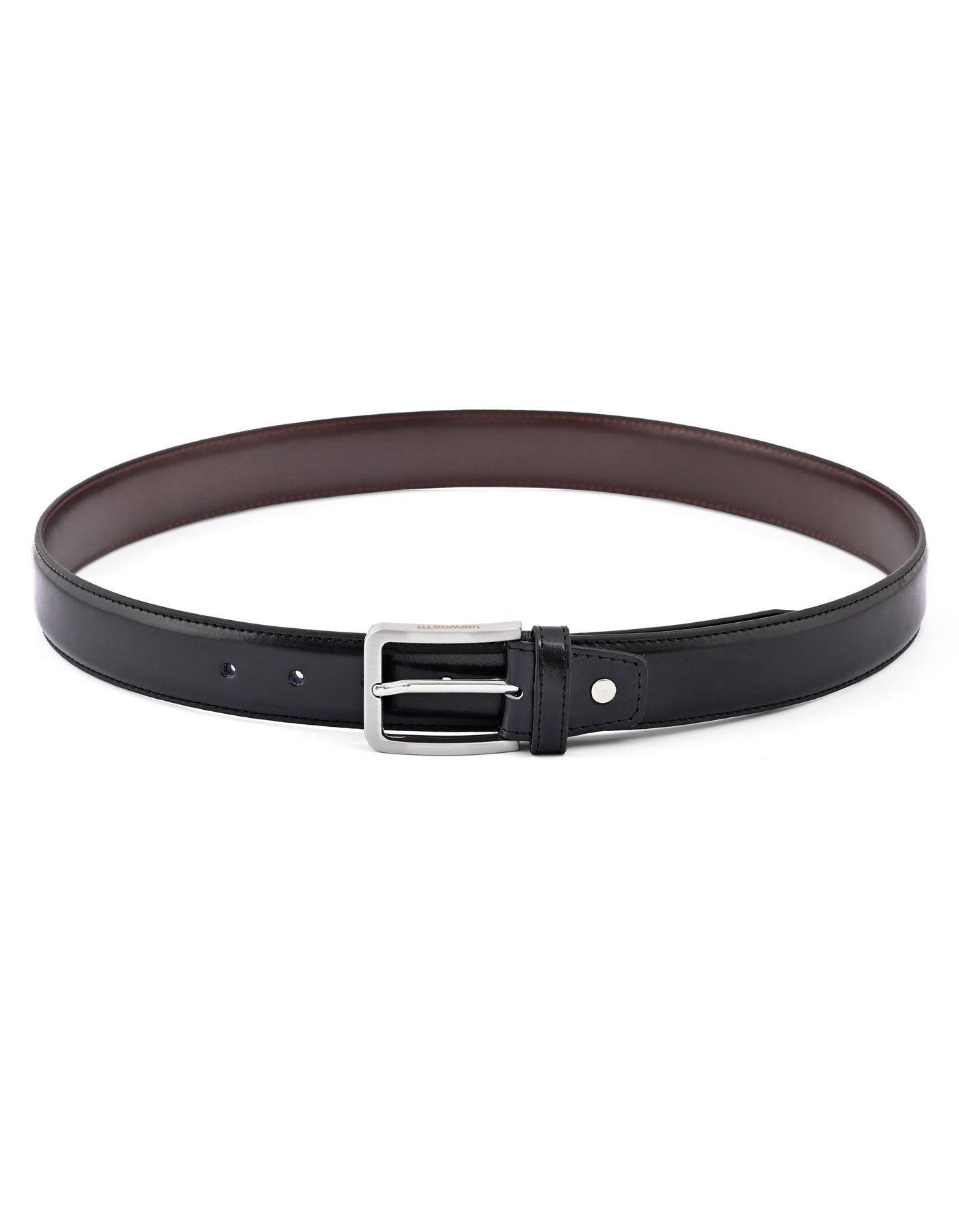 Formal Belt Pin Buckle Black BTF2611 Uniworth Single Side BTF2611-34
