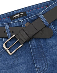 Formal Belt Pin Buckle Black BTF2616 Uniworth Semi Formal BTF2616-36