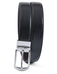 Formal Belt Premium Buckle Black BTP2500 Uniworth Double Side BTP2500-32