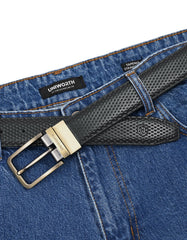 Formal Belt Premium Buckle Black BTP2600 Uniworth Double Side BTP2600-36