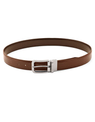 Formal Belt Premium Buckle Brown BTP2604 Uniworth Double Side BTP2604-34