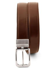 Formal Belt Premium Buckle Brown BTP2604 Uniworth Double Side BTP2604-32