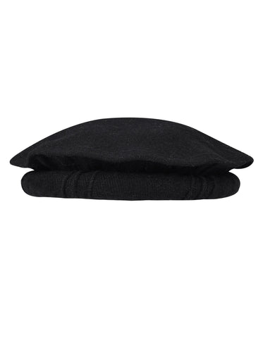 Black Wool Blend Chitrali Cap – Uniworth