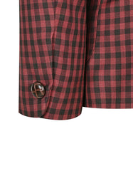 Maroon Tailored Smart Fit Coat CC2295-40
