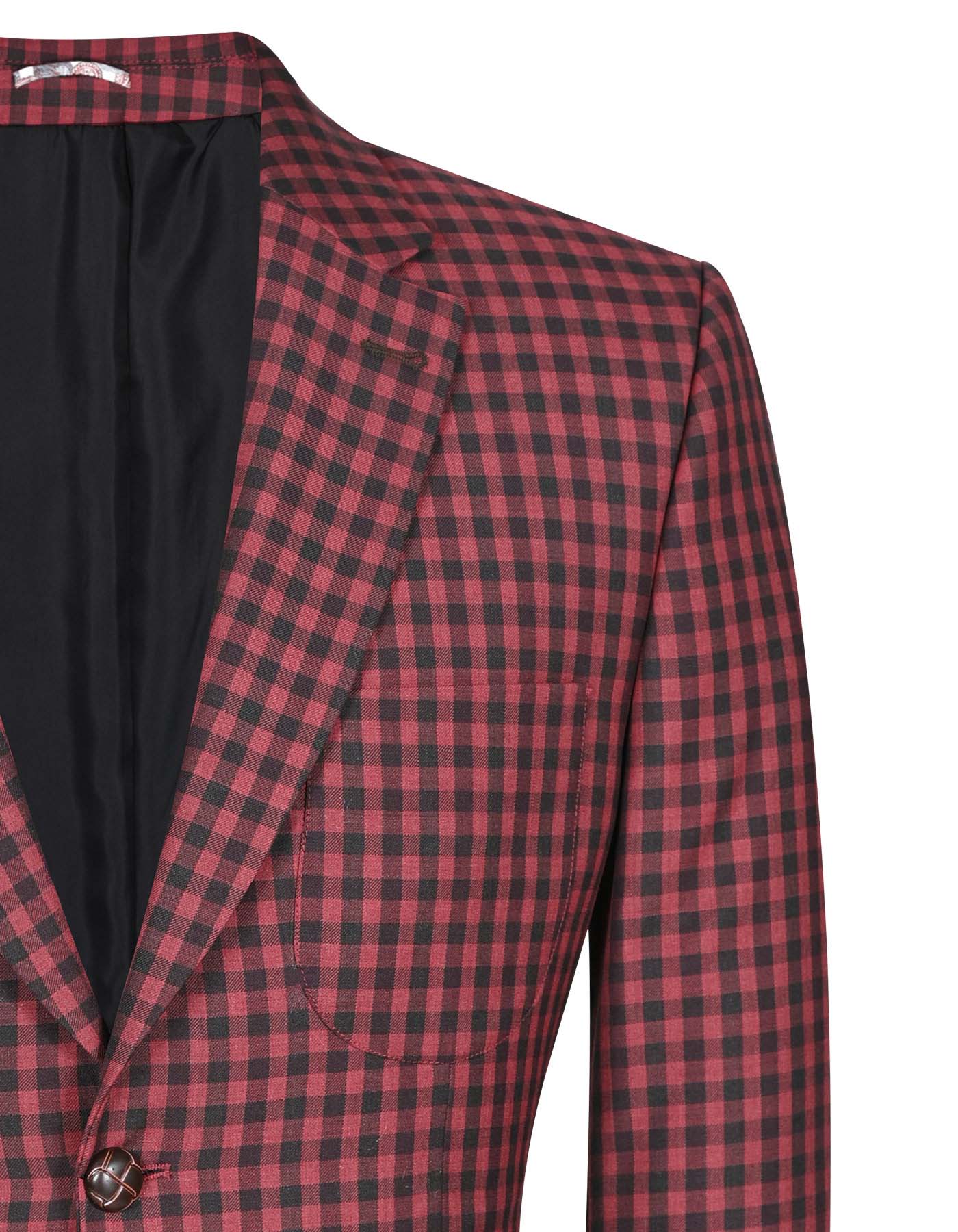 Maroon Tailored Smart Fit Coat CC2295-36