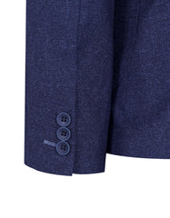 D Blue Tailored Smart Fit Coat CC2355-40