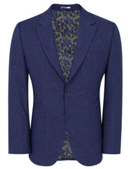 D Blue Tailored Smart Fit Coat CC2355-34