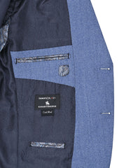 L Blue Tailored Smart Fit Coat CC2374-42