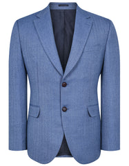 L Blue Tailored Smart Fit Coat CC2374-34