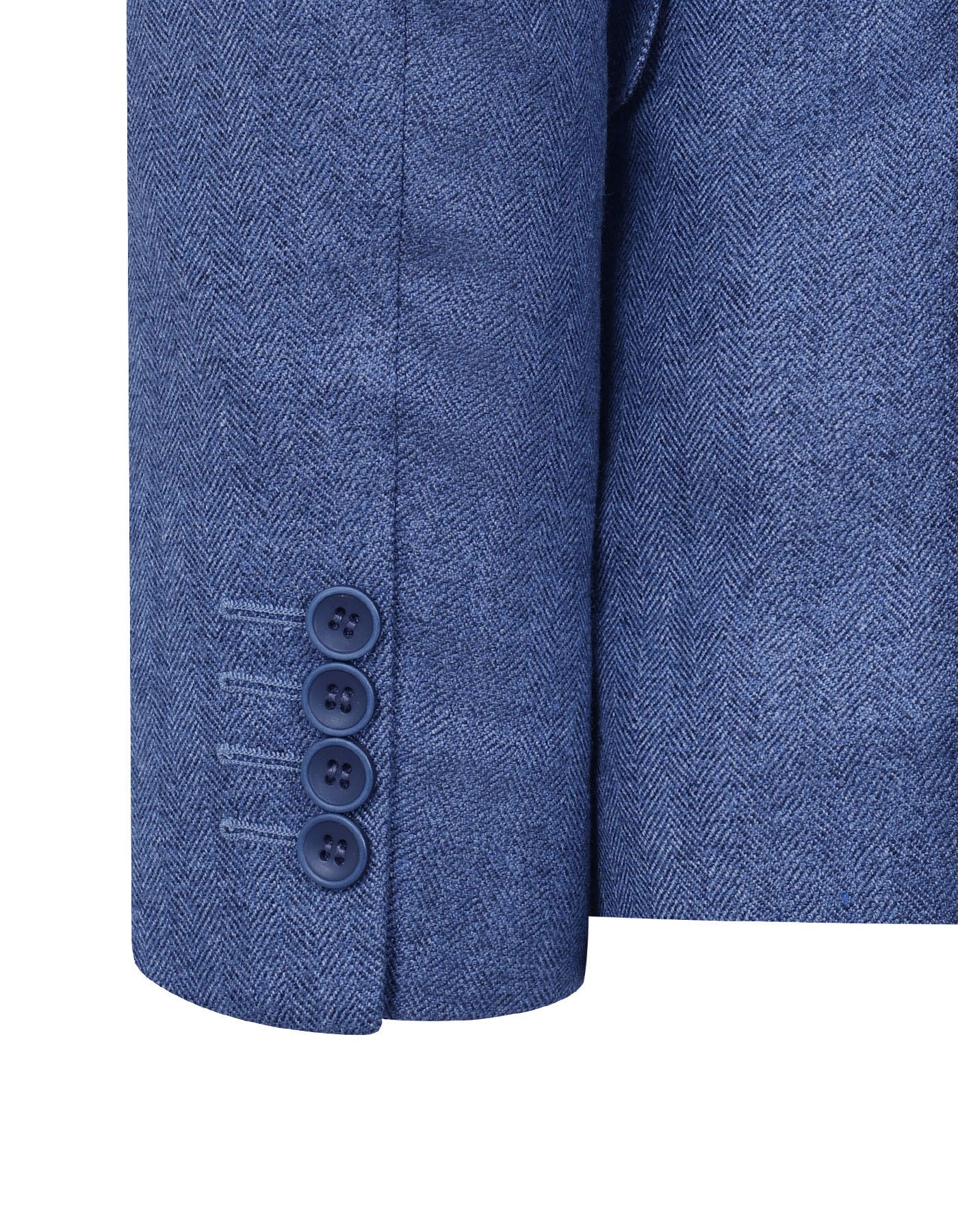 Blue Tailored Smart Fit Coat CC2377-40