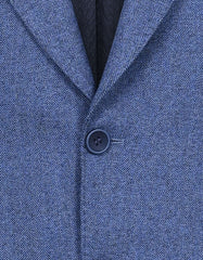 Blue Tailored Smart Fit Coat CC2377-38