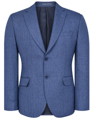 Blue Tailored Smart Fit Coat CC2377-34