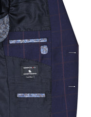 Navy Tailored Smart Fit Coat CC2392-42