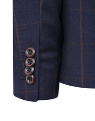 Navy Tailored Smart Fit Coat CC2392-40