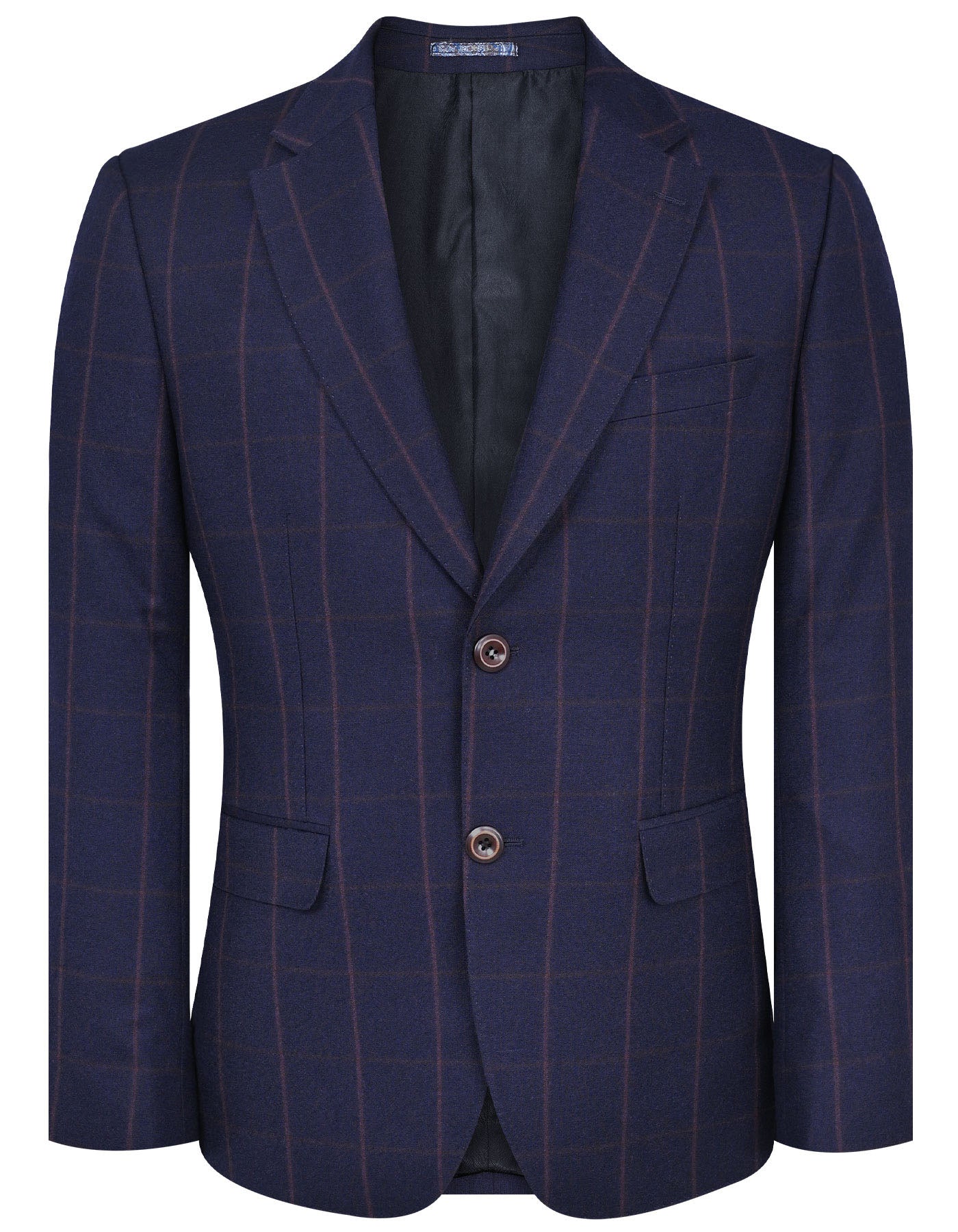 Navy Tailored Smart Fit Coat CC2392-34