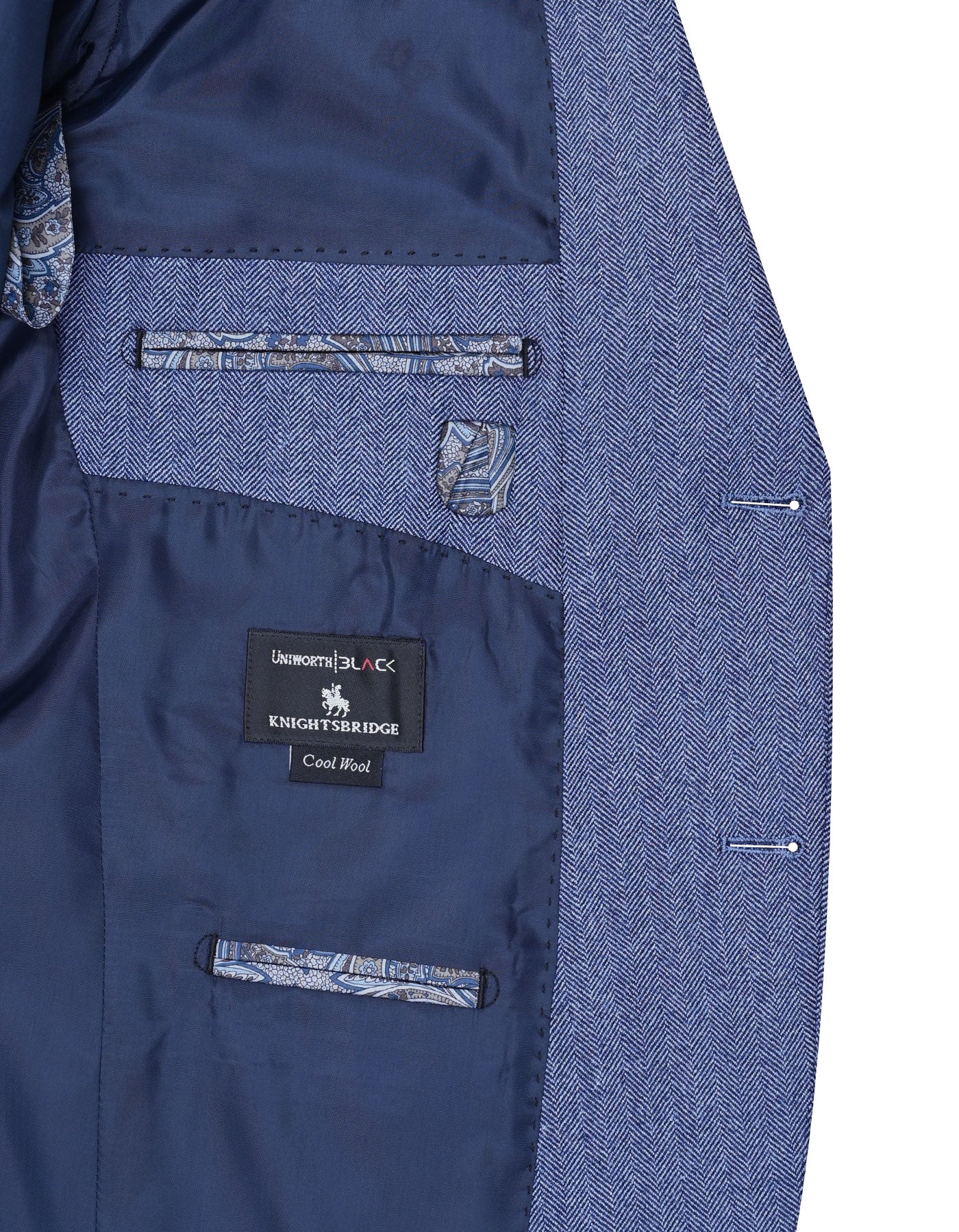 Blue Tailored Smart Fit Coat CC2400-42