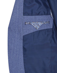 Blue Tailored Smart Fit Coat CC2400-44