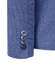 Blue Tailored Smart Fit Coat CC2400-40