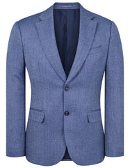 Blue Tailored Smart Fit Coat CC2400-34