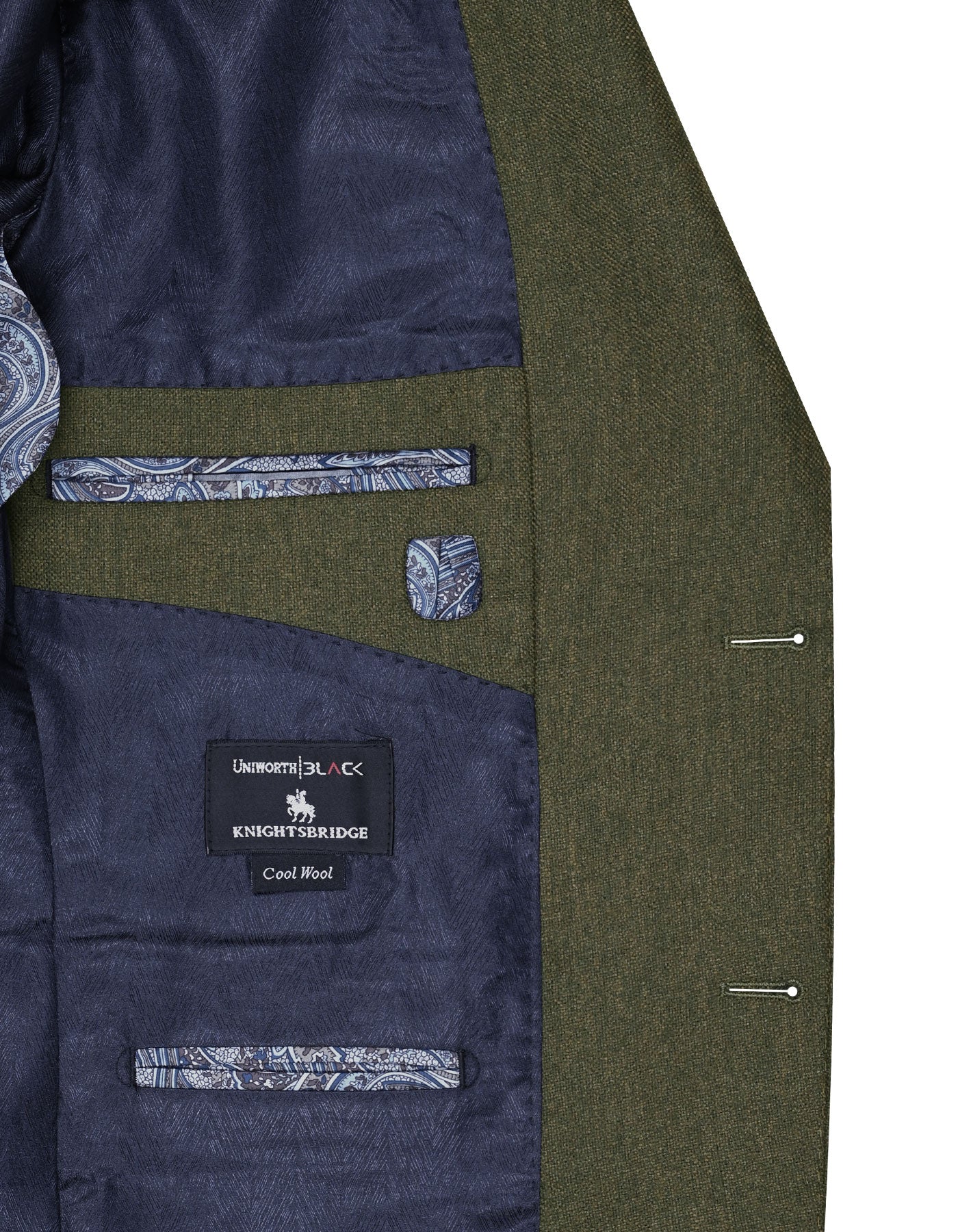 Olive Tailored Smart Fit Coat CC2401-42