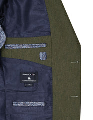 Olive Tailored Smart Fit Coat CC2401-42