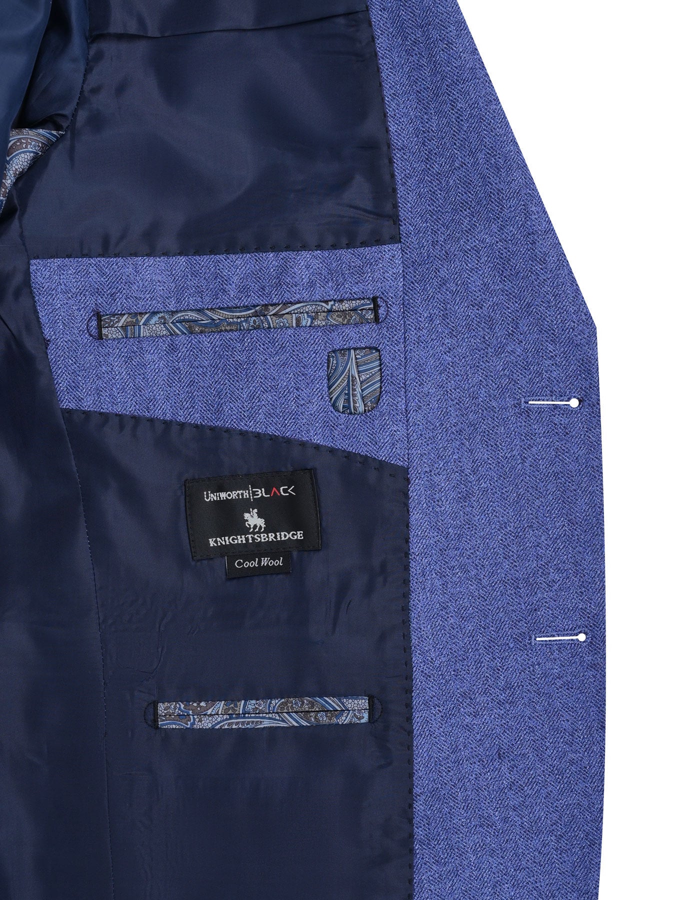 M Blue Tailored Smart Fit Coat CC2402-42