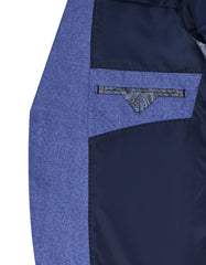 M Blue Tailored Smart Fit Coat CC2402-44