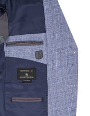 L Blue Tailored Smart Fit Coat CC2412-42
