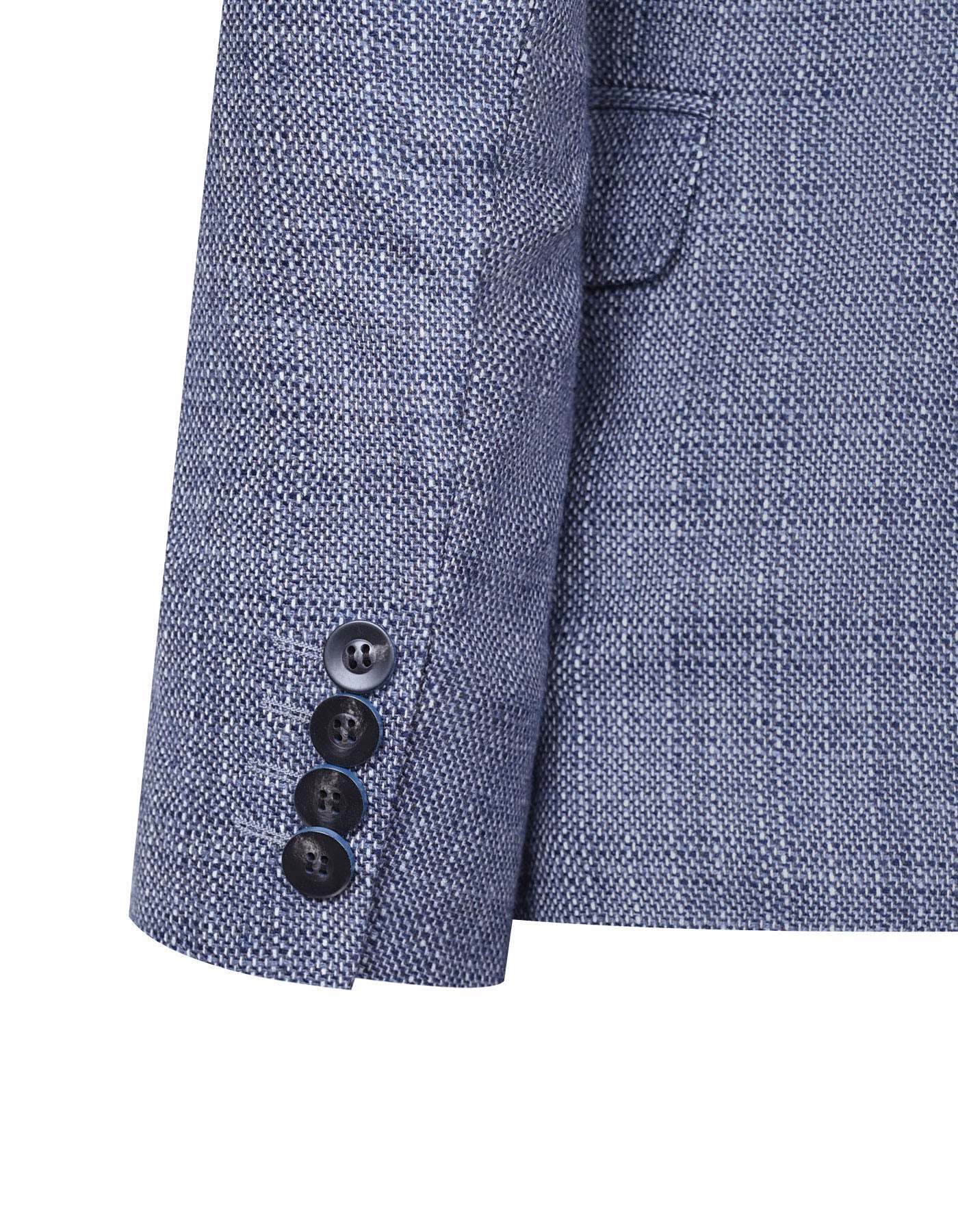 L Blue Tailored Smart Fit Coat CC2412-40