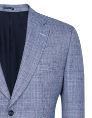 L Blue Tailored Smart Fit Coat CC2412-36