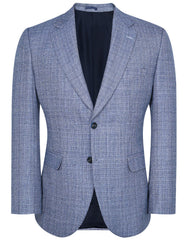 L Blue Tailored Smart Fit Coat CC2412-34