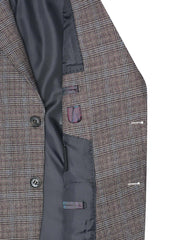 Brown Tailored Smart Fit Coat CC2424-42
