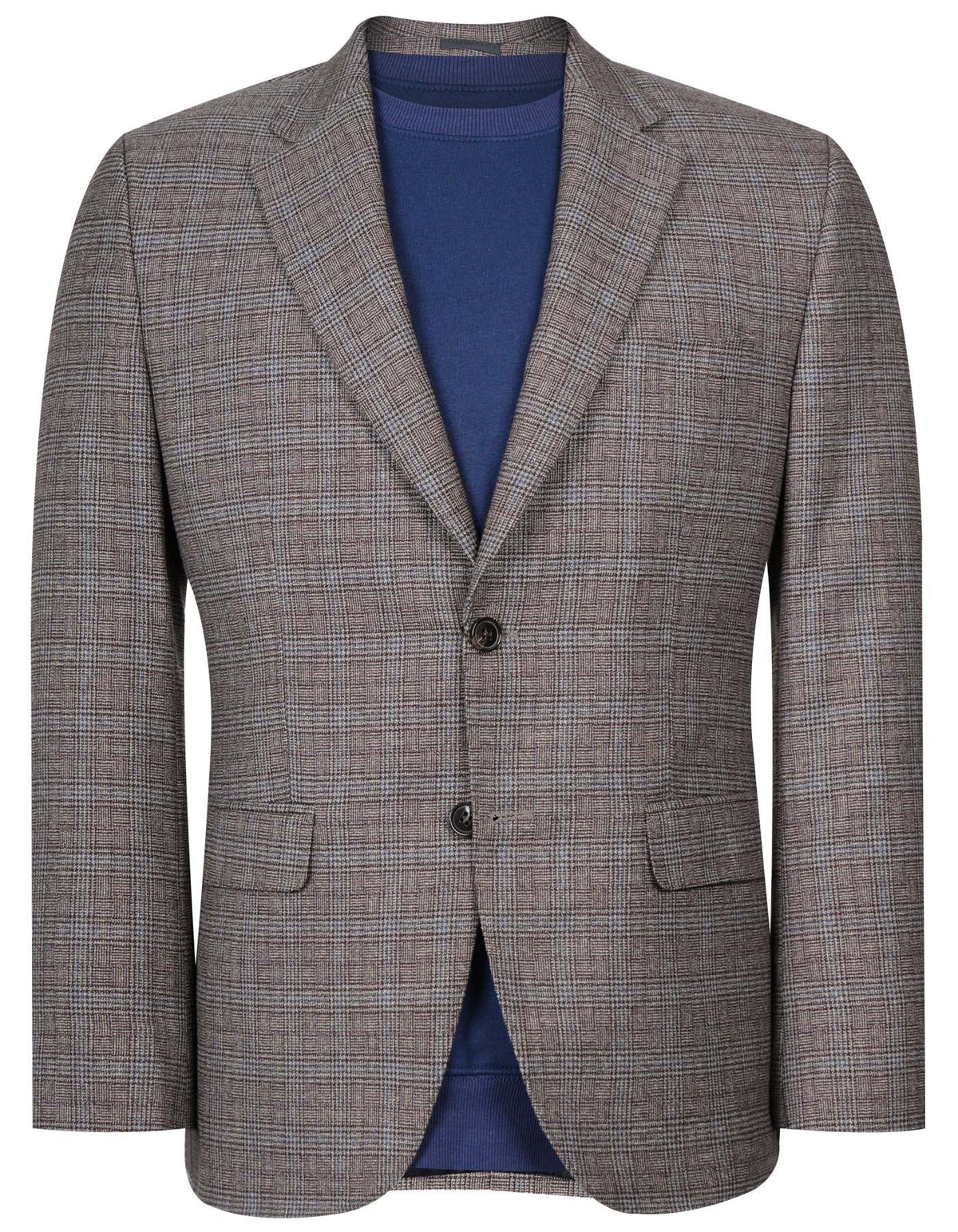 Brown Tailored Smart Fit Coat CC2424-34